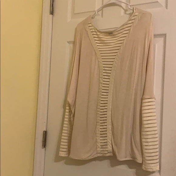 Night Out White Long Sleeve Shirt - Picture 3 of 5